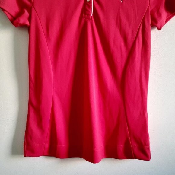 PUMA Women's Dry Cell Golf Polo Shirt Collared Virtual Pink NWT Small - Picture 4 of 12